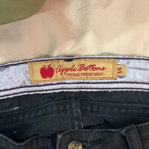 Apple Bottoms Black Denim Jeans
